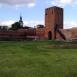 Nad Wisłą do ruin zamku w Czersku