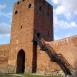Nad Wisłą do ruin zamku w Czersku