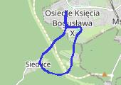 Trasa z dnia 2016-04-28 19:43 - mapa trasy gps - bieganie