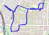 Trasa z dnia 2016-04-29 14:45 - mapa trasy gps - rower trekkingowy