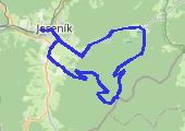 Rejviz - mapa trasy gps - rower górski