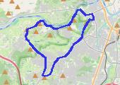 Trasa z dnia 2016-04-30 17:31 - mapa trasy gps - rower górski