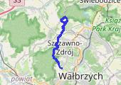 Trasa z dnia 2016-04-30 19:18 - mapa trasy gps - jazda konna
