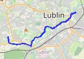 Trasa z dnia 2013-05-06 06:49 - mapa trasy gps - rower szosowy
