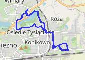 Trasa z dnia 2016-05-03 18:58 - mapa trasy gps - rower górski