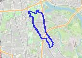 Spacer 26 - mapa trasy gps - spacer