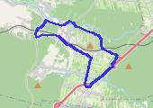Trasa z dnia 2016-05-04 22:41 - mapa trasy gps - rower górski