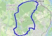 Geocaching rowerowo - mapa trasy gps - rower górski