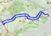 Trasa z dnia 2016-05-05 20:32 - mapa trasy gps - rower górski
