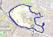 Trasa z dnia 2016-04-12 18:21 - mapa trasy gps - spacer