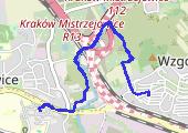 Trasa z dnia 2016-05-06 19:00 - mapa trasy gps - spacer