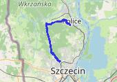 Geocaching rowerowo - mapa trasy gps - rower górski