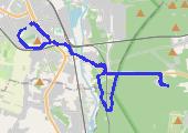 Trasa z dnia 2016-05-08 09:24 - mapa trasy gps - rower szosowy