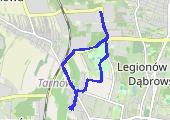 Trasa z dnia 2016-05-09 16:22 - mapa trasy gps - rower trekkingowy