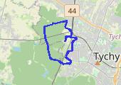Trasa z dnia 2016-05-10 19:24 - mapa trasy gps - rower górski