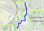 Trasa z dnia 2016-05-11 15:45 - mapa trasy gps - rower trekkingowy