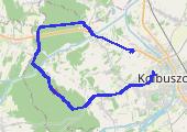 Trasa z dnia 2016-05-11 19:25 - mapa trasy gps - rower górski