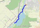 10 km WB2 - mapa trasy gps - bieganie