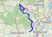 Trasa z dnia 2016-05-15 15:50 - mapa trasy gps - rower górski