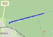 Nędza las 2016-05-16 18:38 ABH - mapa trasy gps - marsz