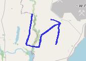 Trasa z dnia 2016-05-18 19:57 - mapa trasy gps - rolki