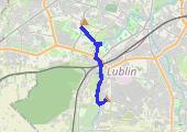 9 km WB2 - mapa trasy gps - bieganie