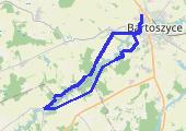 I Bartoszycki Maraton MTB - mapa trasy gps - rower górski