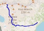 Trasa z dnia 2016-05-21 11:58 - mapa trasy gps - marsz