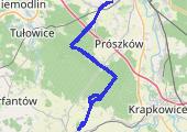Trasa z dnia 2016-05-22 17:08 - mapa trasy gps - rower trekkingowy