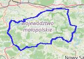 Trasa z dnia 2016-05-22 17:40 - mapa trasy gps - rower szosowy