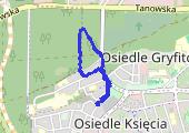 Trasa z dnia 2016-05-22 19:01 - mapa trasy gps - wędrówka