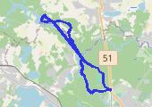 Trasa z dnia 2016-05-22 08:41 - mapa trasy gps - bieganie