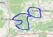 Trasa z dnia 2016-05-23 19:22 - mapa trasy gps - rower szosowy