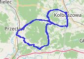 Trasa z dnia 2016-05-24 19:26 - mapa trasy gps - rower szosowy