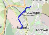 Trasa z dnia 2013-05-04 17:56 - mapa trasy gps - rower górski