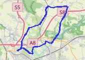 Trasa z dnia 2013-05-08 16:01 - mapa trasy gps - rower górski