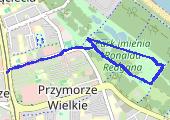 Bieganie - mapa trasy gps - bieganie