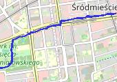 Trasa z dnia 2012-03-26 14:26 - mapa trasy gps - rower trekkingowy