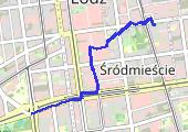 Trasa z dnia 2012-03-26 21:25 - mapa trasy gps - rower trekkingowy