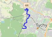 Trasa z dnia 2016-05-28 17:00 - mapa trasy gps - rower górski