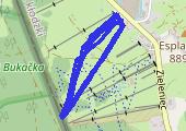 Trasa z dnia 2016-02-07 22:10 - mapa trasy gps - snowboard