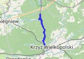 Spływ kajakowy z Odą - mapa trasy gps - kajak