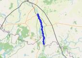Trasa z dnia 2016-05-29 13:05 - mapa trasy gps - łódź