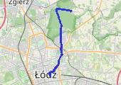 Trasa z dnia 2012-03-27 17:21 - mapa trasy gps - rower trekkingowy