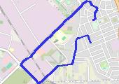 Trasa z dnia 2016-06-03 09:27 - mapa trasy gps - samochód