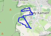 Trasa z dnia 2016-06-03 20:31 - mapa trasy gps - jazda konna