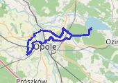 Trasa z dnia 2016-06-05 16:29 - mapa trasy gps - rower trekkingowy