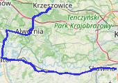 Trasa z dnia 2016-06-05 14:18 - mapa trasy gps - rower szosowy