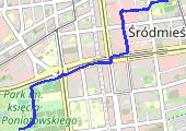Trasa z dnia 2012-03-28 14:36 - mapa trasy gps - rower trekkingowy