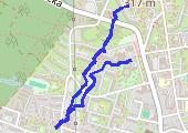 Trasa z dnia 2016-06-05 18:37 - mapa trasy gps - spacer
